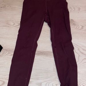 dark purple leggings